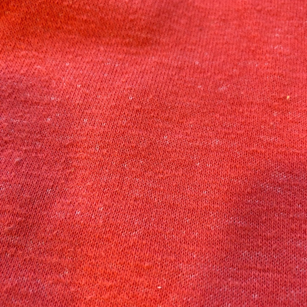Red/orange heather zip-up hoodie with Snowbasin logo - Picture 7 of 10